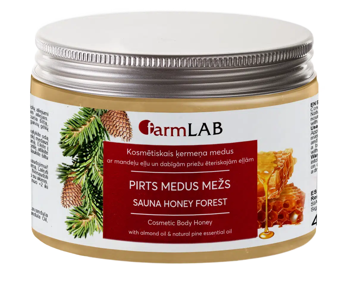 Pine sauna honey